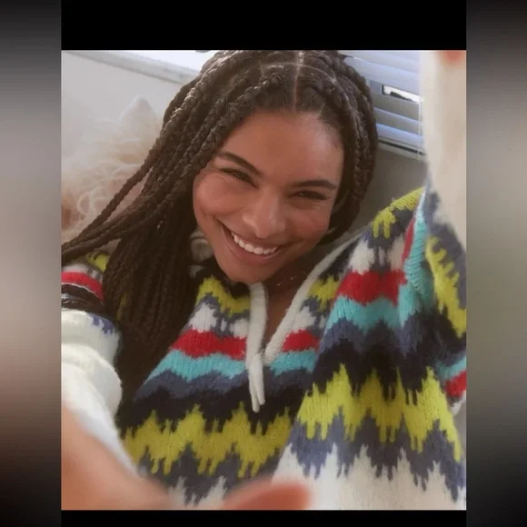 NWT Aerie Fair Isle Half Zip Sweater Wool Blend Cozy Soft Nordic Pattern
Small - Picture 3 of 12